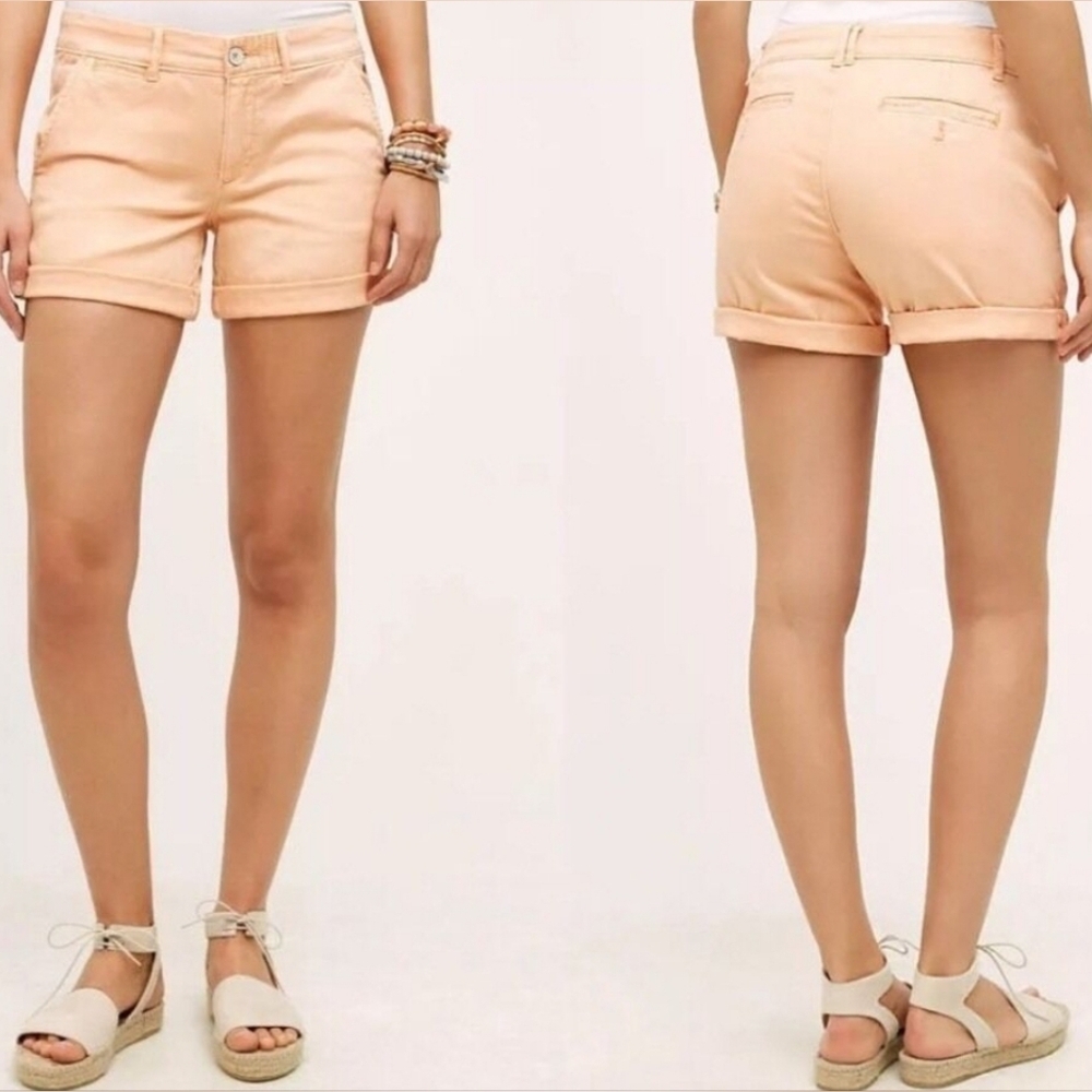 ❤️ ANTHOPOLOGIE PILCRO HYPHEN STRETCH COTTON SHORTS, 8 (29) - Picture 2 of 9